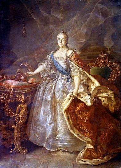 Ivan Argunov Portrait of Catherine II of Russia